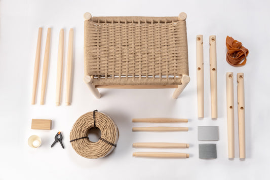 Paper cord Stool KIT